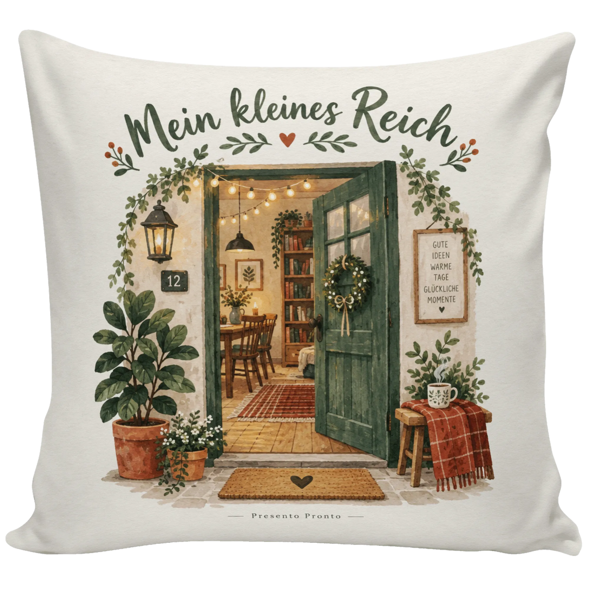 Gemütliches Kissen für die erste eigene Wohnung Eingangstür|p:2012773|h:3048b17ceed04aebe5ed8323cc8cd89c