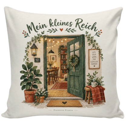 Gemütliches Kissen für die erste eigene Wohnung Eingangstür|p:2012773|h:3048b17ceed04aebe5ed8323cc8cd89c