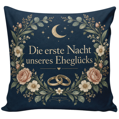 Romantisches Kissen für die erste Nacht als Ehepaar mit Eheringen|p:2012776|h:24cb1e2e599b13280bbb357aaef3c7b1
