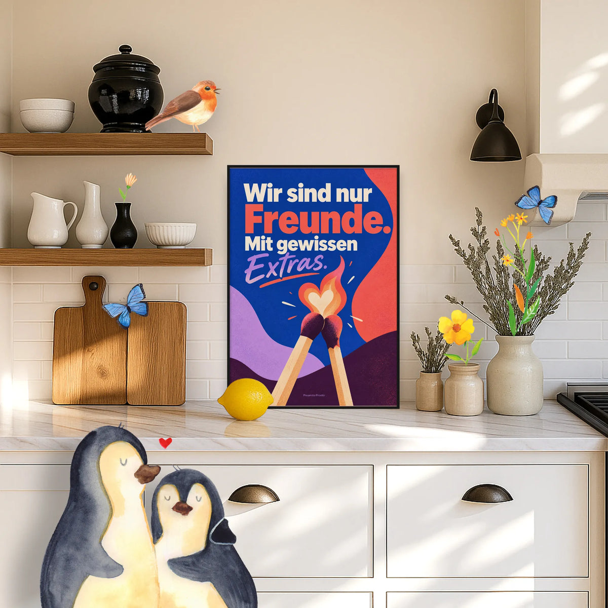 Frecher versauter Spruch als Poster für Paare mit Streichhölzern|p:2012793|h:33395dfc9262c3591e7645d0bce5e54d