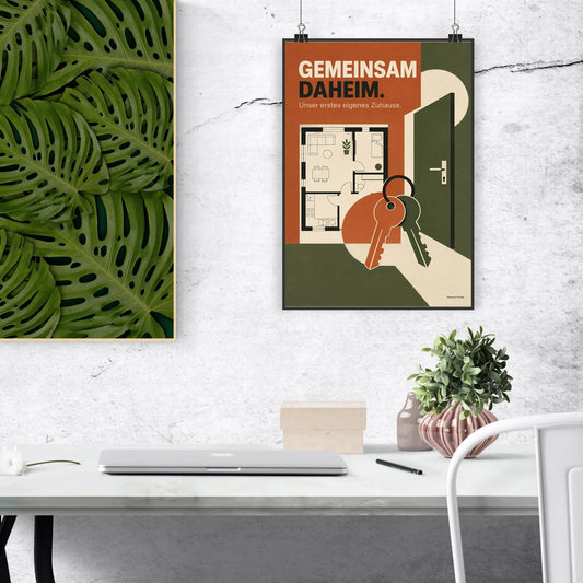 Romantisches Poster für die erste eigene Wohnung mit Grundriss|p:2012810|h:d53836ab4085f1b1dc30a0c4c821cf5a