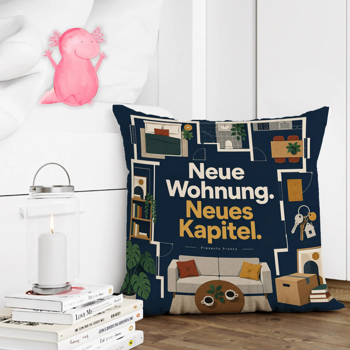 Gemütliches Kissen zur ersten gemeinsamen Wohnung mit Grundriss|p:2012829|h:687f775271495a05aef62b6c28e56c31