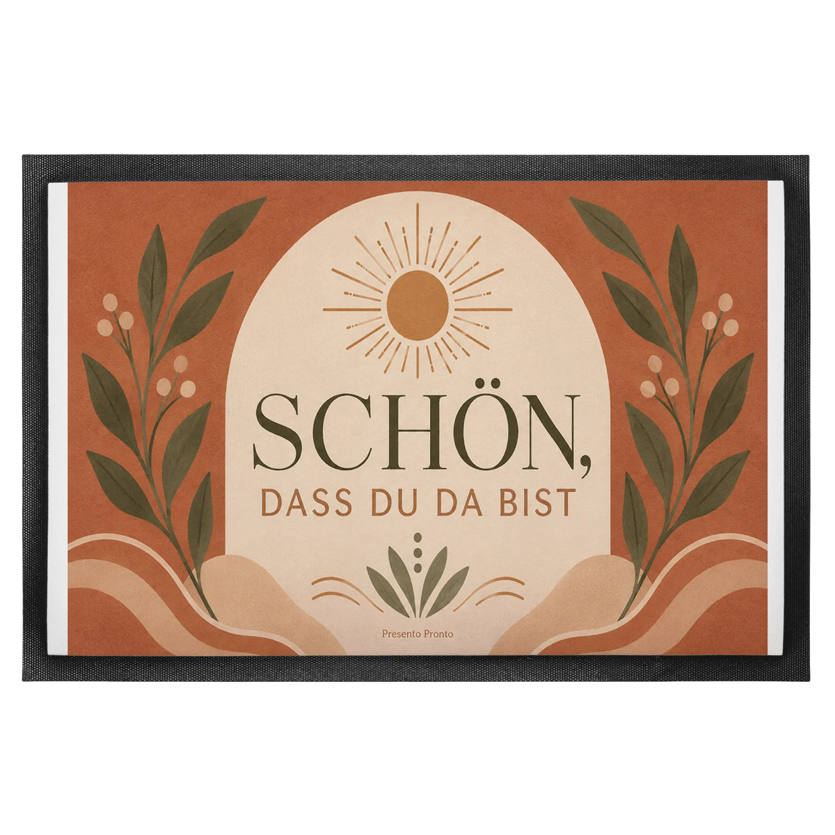 Herzliche Topseller Fußmatte mit Boho-Sonne für Gäste|p:2012939|h:92cb16f170a94ecdb0f7b00c874f3251