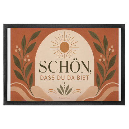 Herzliche Topseller Fußmatte mit Boho-Sonne für Gäste|p:2012939|h:92cb16f170a94ecdb0f7b00c874f3251