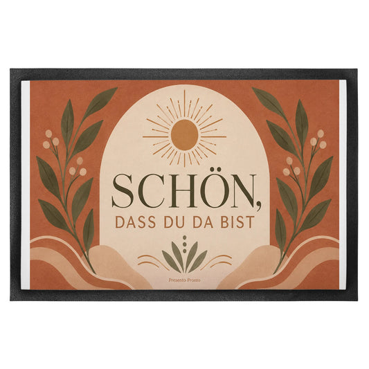 Herzliche Topseller Fußmatte mit Boho-Sonne für Gäste|p:2012939|h:92cb16f170a94ecdb0f7b00c874f3251
