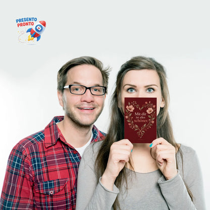 Romantische Postkarte Liebe für Paare Herzranken|p:2012984|h:40056b88e9c31a5fb8bf8e1e55fd531f