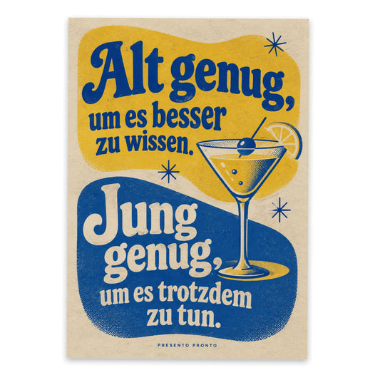 Lustige Kundenliebling Postkarte zum Geburtstag mit Cocktailglas|p:2012989|h:66fb494a316f3fce1fe38dfc8f5726a0