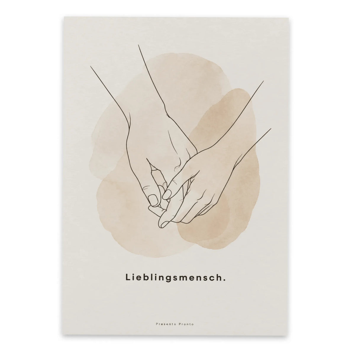 Liebevolle Postkarte für den Lieblingsmenschen mit haltenden Händen|p:2012990|h:318a736b60e89a52f95a089bca4a916c