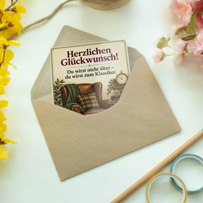 Lustige Geburtstagskarte für Männer mit Ledersessel|p:2013024|h:475c061166510e3700e3640f301e8b1d