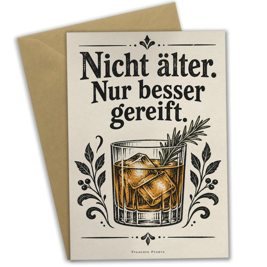 Lustige Geburtstagskarte für Männer mit Whiskyglas|p:2013026|h:1e0e19cb85fae32dd8a1e799792b8e2a