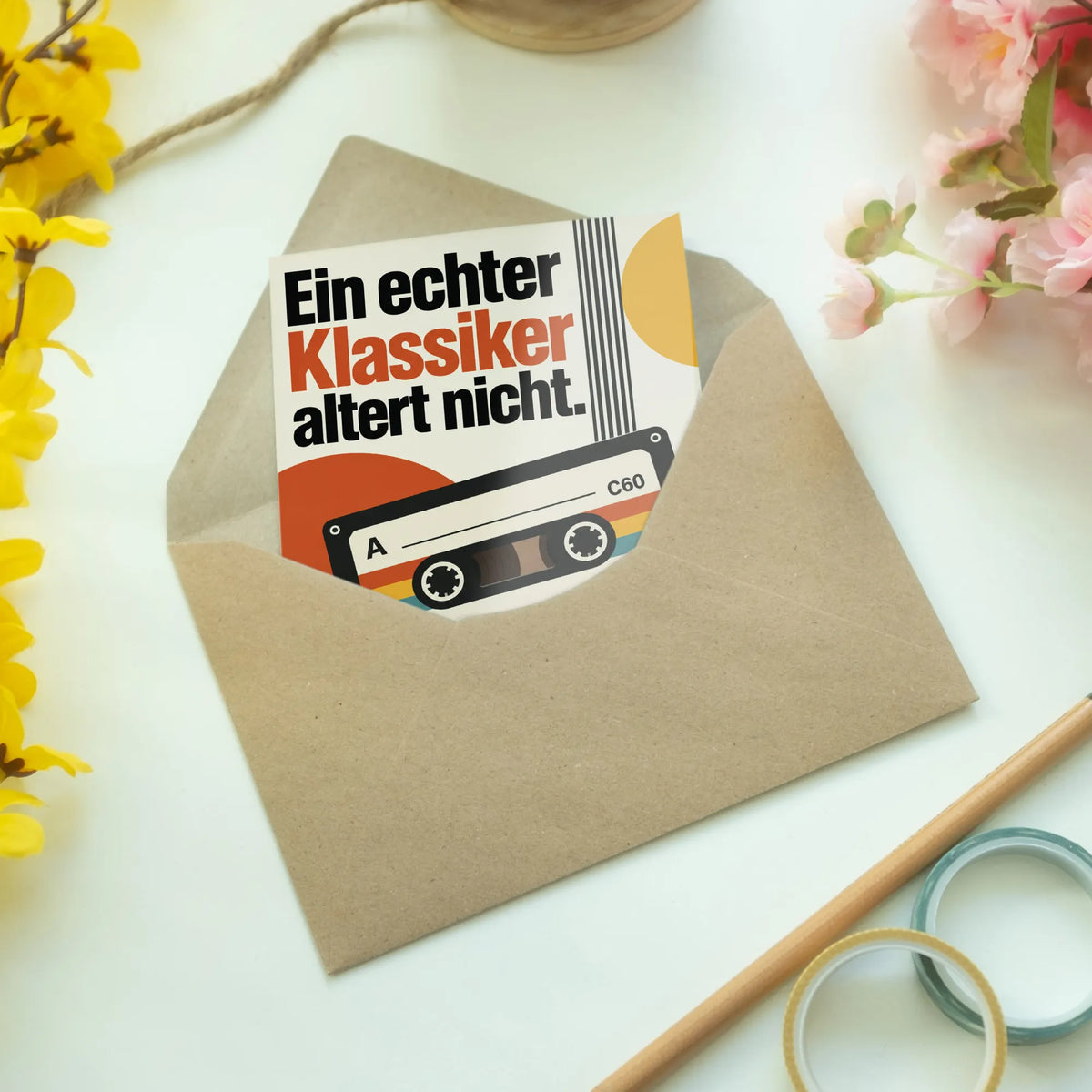 Coole Geburtstagskarte für Männer mit Retro-Kassette|p:2013028|h:8efbc82751979afc4f8c49fbb1389264