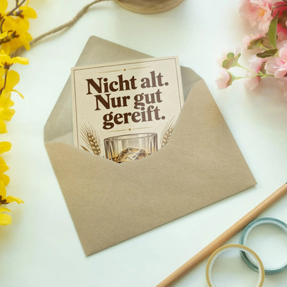 Lustige Geburtstagskarte für Männer mit Whiskyglas|p:2013032|h:19a7ef7e08ce7a7d08c2de841eaf4c78