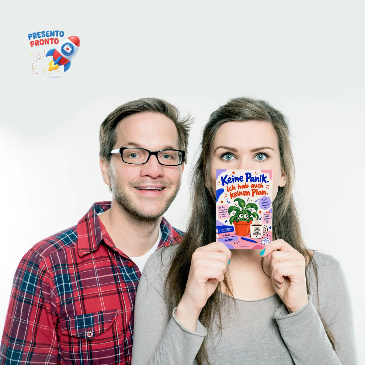 Lustige Postkarte für Überforderte mit Zimmerpflanze|p:2013043|h:de485df1f4afe960e5470ec11f6bf564
