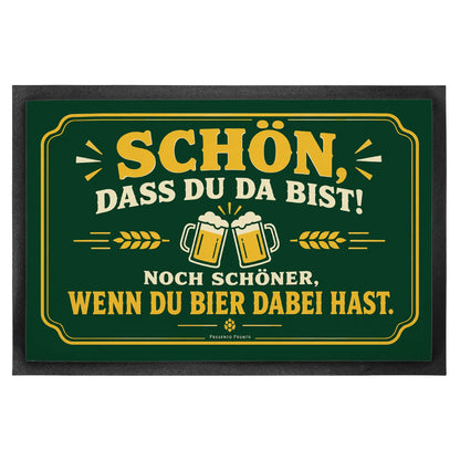 Lustige Fußmatte für Bierfans mit zwei Biergläsern|p:2013065|h:da9471dffb03adb0c0a29dbcd6159845