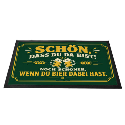 Lustige Fußmatte für Bierfans mit zwei Biergläsern|p:2013065|h:6f8b7e3b4d9019dc746fdb41c1d10029