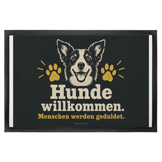 Lustige Fußmatte für Hundebesitzer mit bellendem Hund|p:2013083|h:b7e16dc4819f958ed9f06d2a2e6698ea