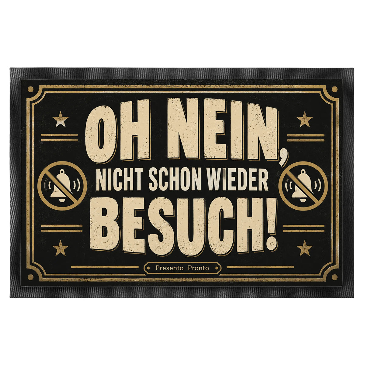 Lustige Fußmatte für Besucher mit Türbadge|p:2013088|h:f62bf052c6b52b9b6f03bcbb60c93b25