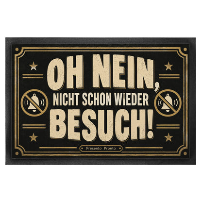 Lustige Fußmatte für Besucher mit Türbadge|p:2013088|h:f62bf052c6b52b9b6f03bcbb60c93b25