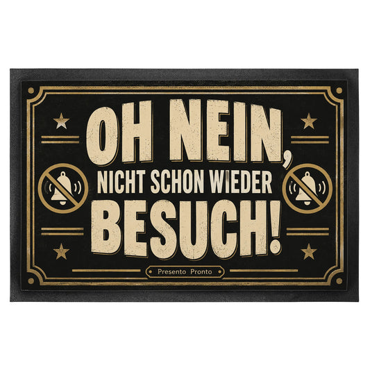 Lustige Fußmatte für Besucher mit Türbadge|p:2013088|h:f62bf052c6b52b9b6f03bcbb60c93b25