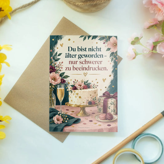 Lustige Geburtstagskarte für Frauen mit Geburtstagstorte|p:2013098|h:27feda0bb3fa04a8c8b3695dce6e4617