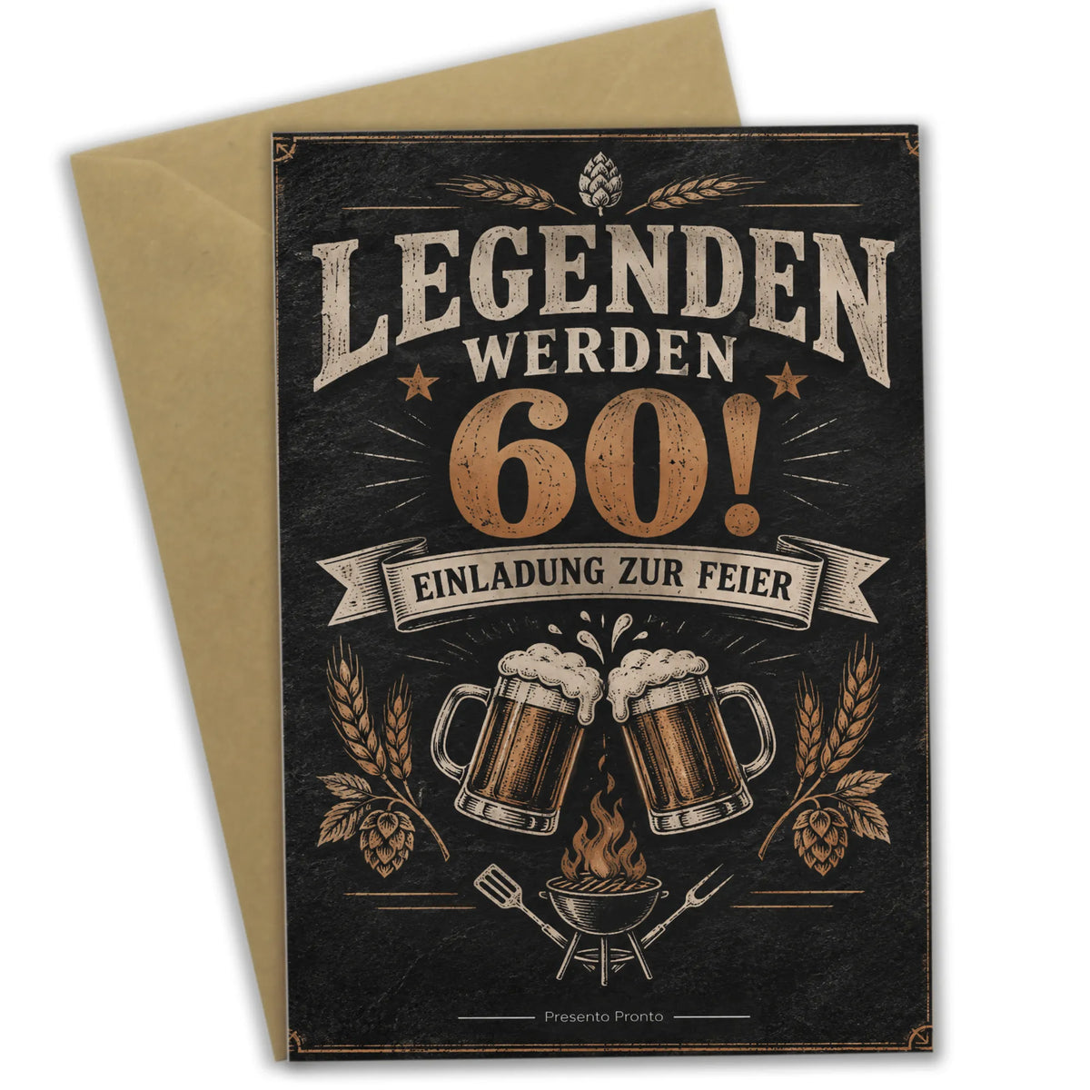 Lustige Einladungskarten zum 60. Geburtstag für Männer mit Bierkrug|p:2013149|h:34bb090cb142ae17b026855483d86468