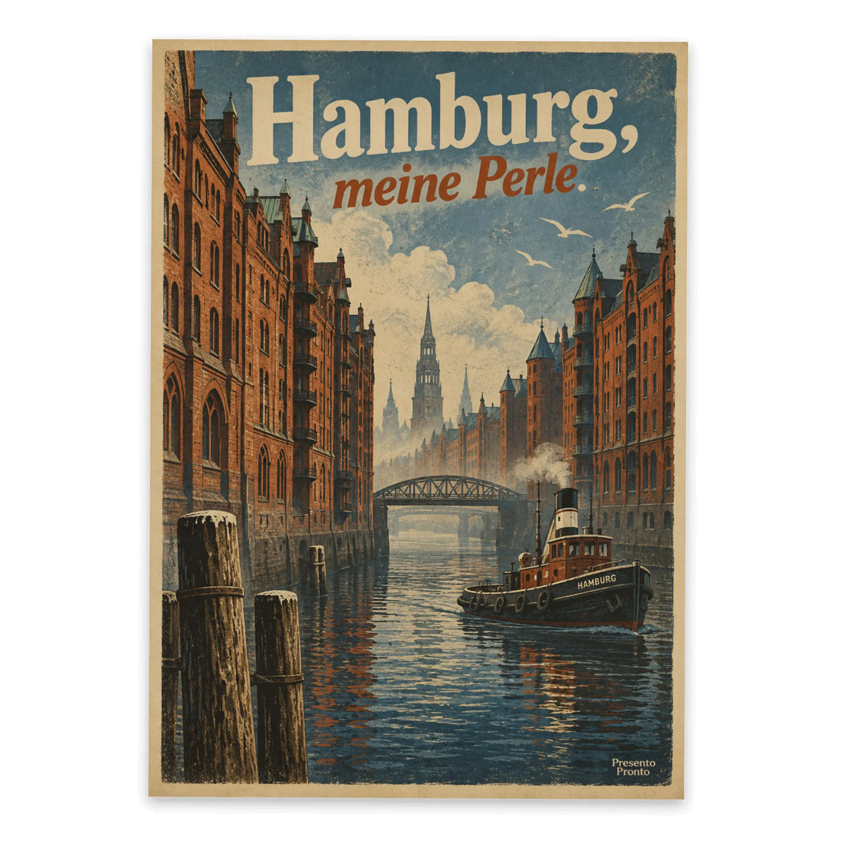 Liebevolle Postkarte Hamburg für Fans der Speicherstadt|p:2013154|h:059e8b0f552aa55c62331c2fb84e3102