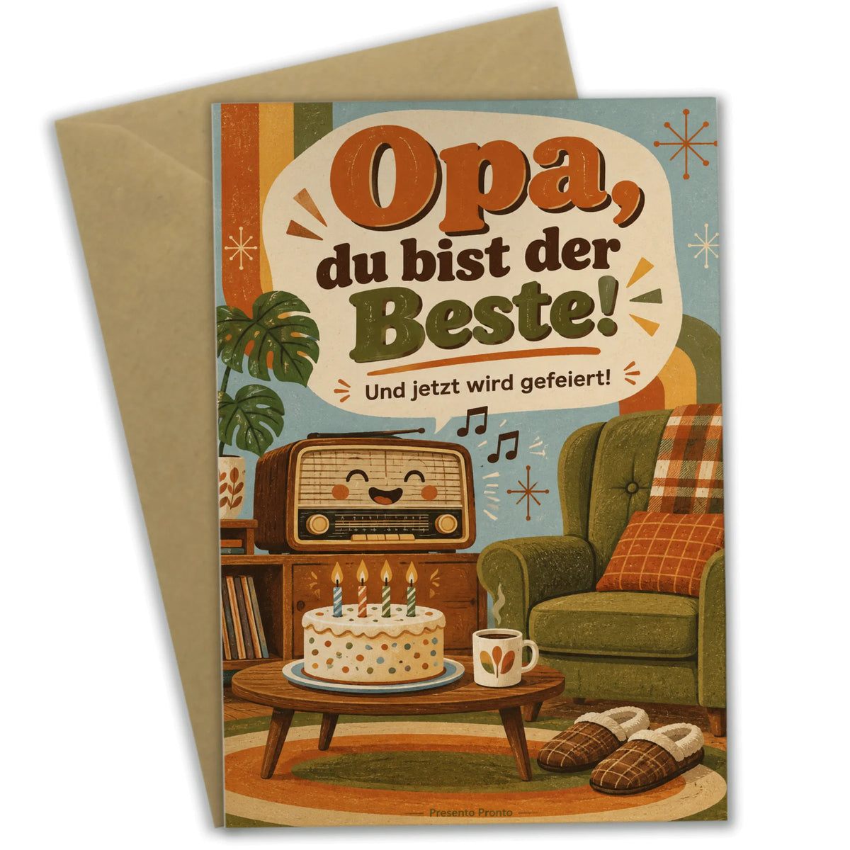 Herzliche Geburtstagskarte für Opa mit Retro-Radio|p:2013164|h:31094b28c93cb560210fbd1a2dd0a6fa
