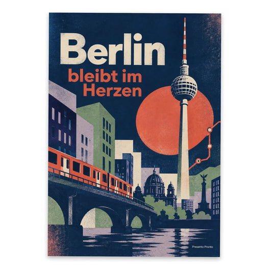 Herzliche Postkarte aus Berlin für Hauptstadtfans mit Fernsehturm|p:2013169|h:16e9dd945c4d64f305fa8f51ae89d6c2