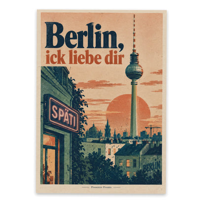 Lustige Postkarte Berlin mit Fernsehturm über Späti|p:2013171|h:4f7371c9c083ae7d8c78a87eb300f9d8