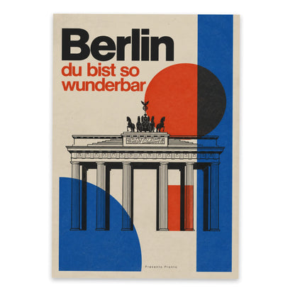 Liebevolle Postkarte aus Berlin mit Brandenburger Tor|p:2013173|h:bdee0e1d9f5197e81b7a1a003ef30bc7