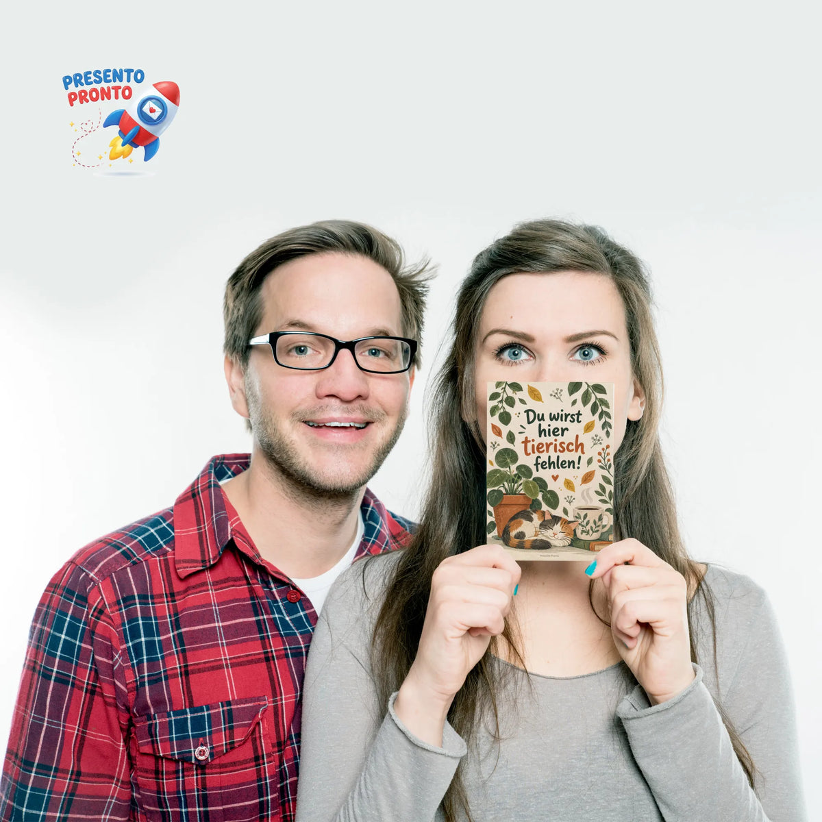 Lustige Postkarte zum Abschied mit Schreibtischpflanze|p:2013177|h:a8825f2c297e275c8c1002abff518217