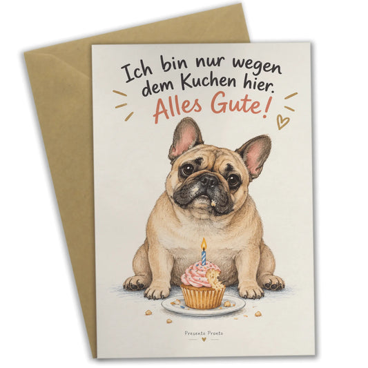 Lustige Geburtstagskarte für Hundebesitzer Französische Bulldogge|p:2013195|h:355483b8b4ca7a244d14a933581dd802