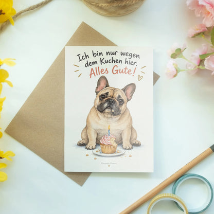 Lustige Geburtstagskarte für Hundebesitzer Französische Bulldogge|p:2013195|h:37898acda2280e4706f40f7c9547a93b