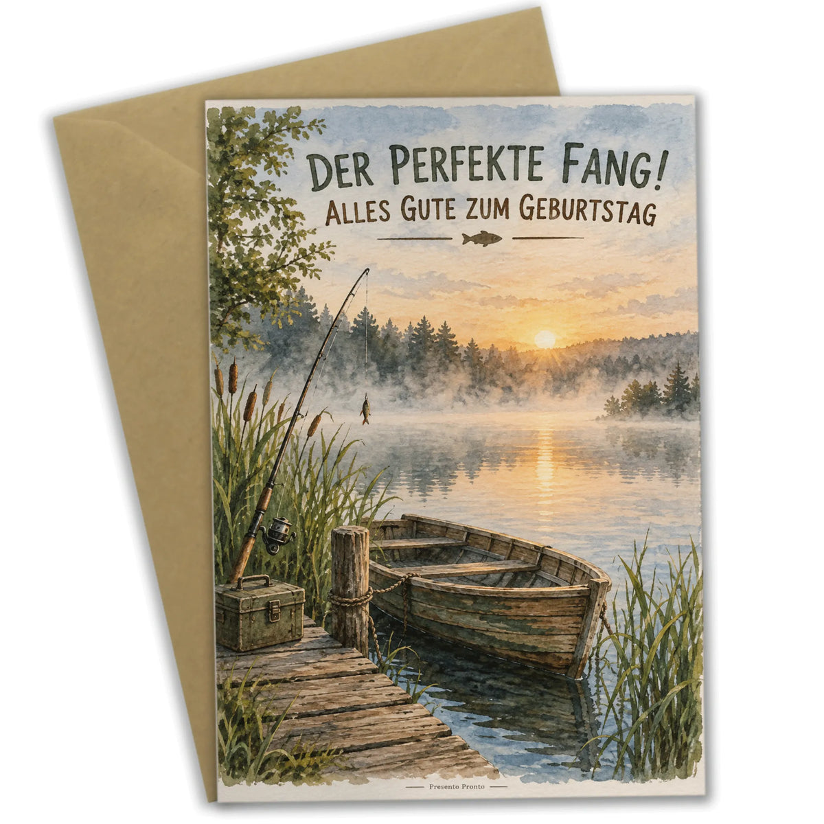Lustige Geburtstagskarte für Angler mit Ruderboot am See|p:2013209|h:7589cc2383c8ecb7daf6500347d6dedd