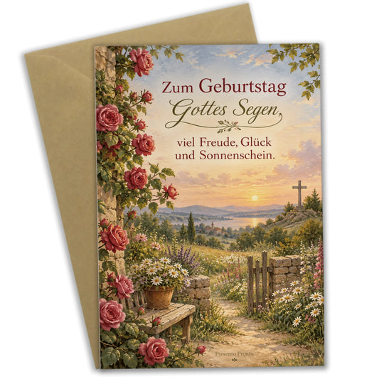 Herzliche Christliche Geburtstagskarte mit Holzkreuz|p:2013211|h:4aacc1005eb1c8cfa8f4ddcfa372e742