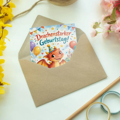 Lustige Einladungskarte mit Drachen zum Kindergeburtstag|p:2013221|h:25a88ab19b20bad6aa2039038302c3f3