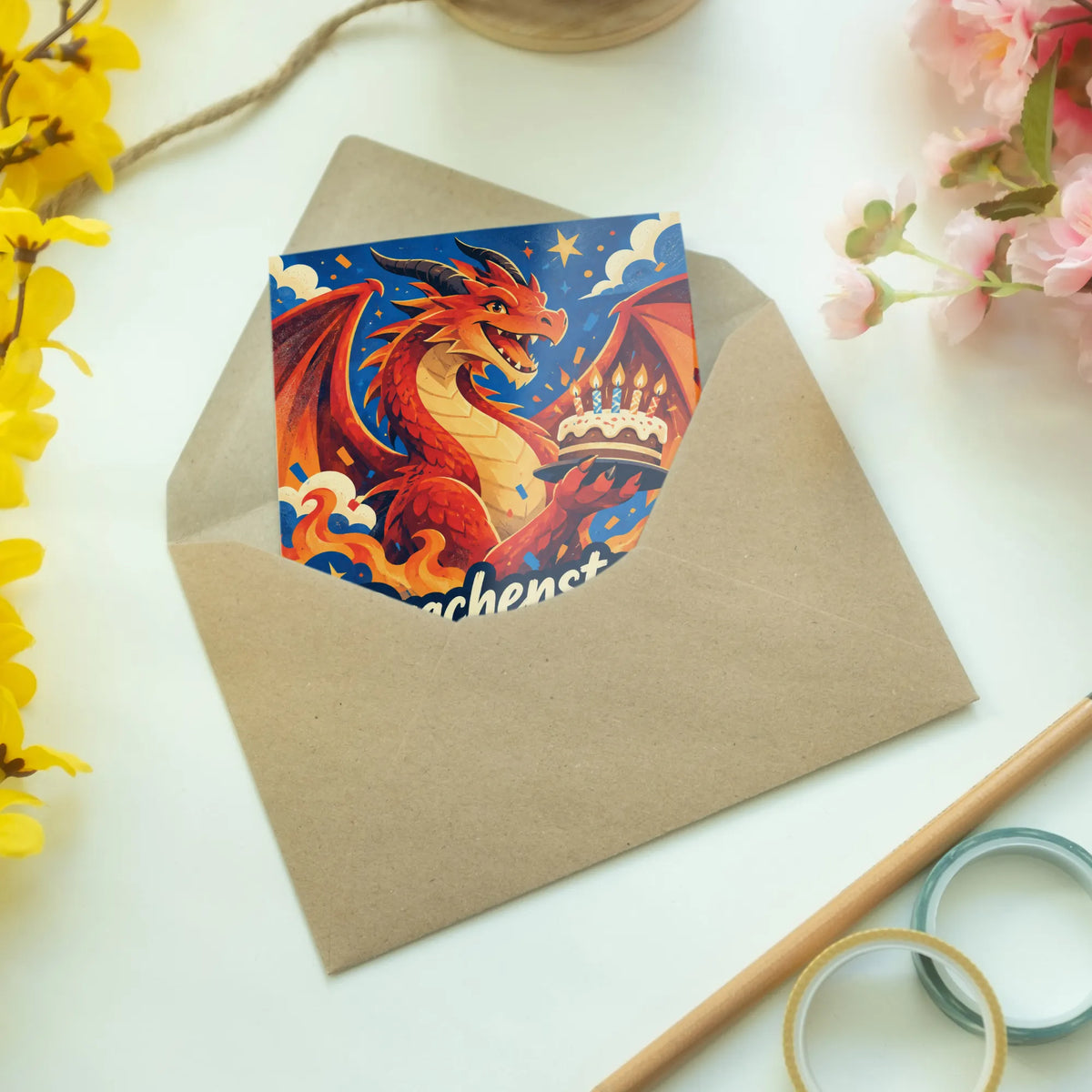 Starke Einladungskarte mit Drache zum Geburtstag|p:2013223|h:59286aac829c4a62b974d291bb6f7472