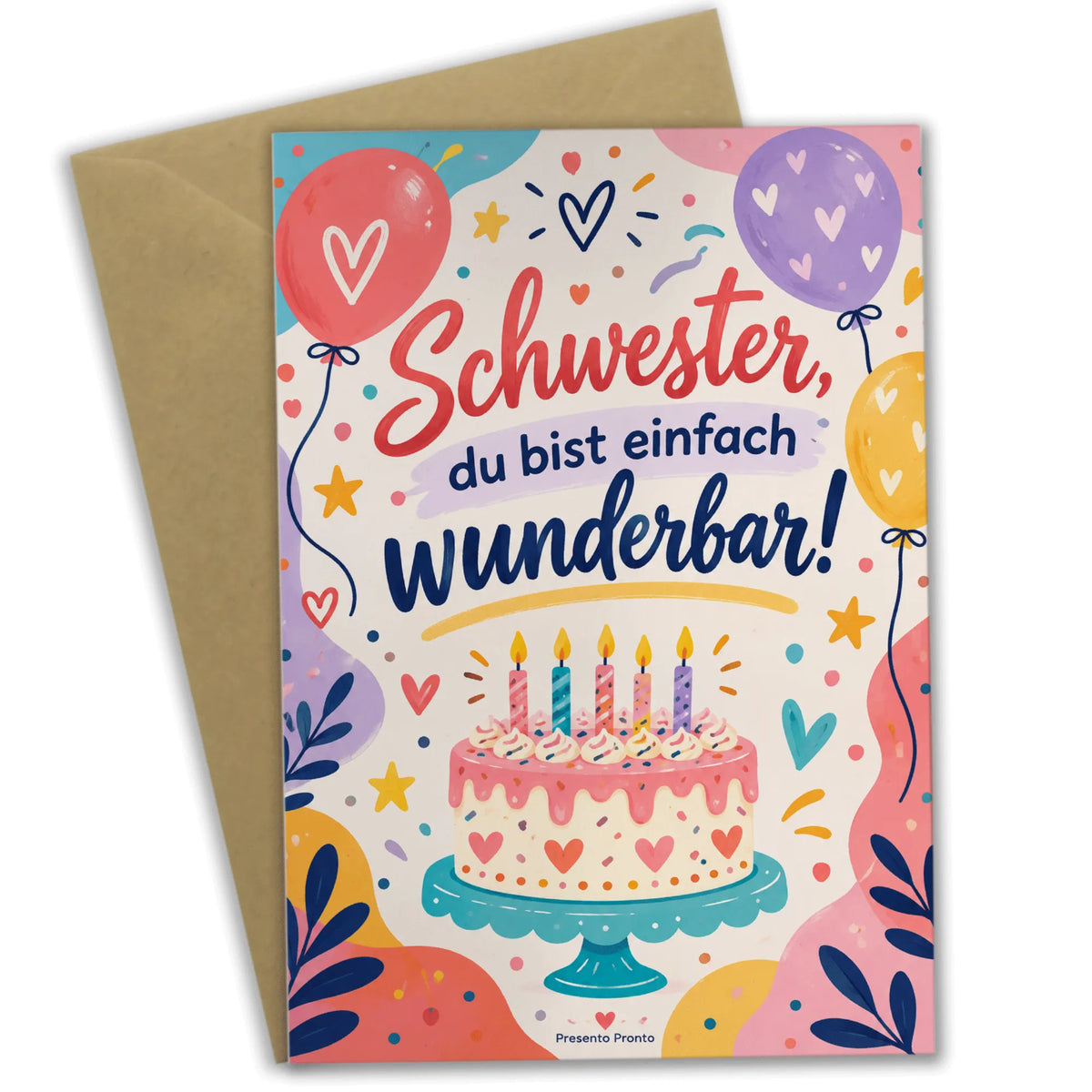 Herzliche Geburtstagskarte für die Schwester mit Luftballons|p:2013228|h:de4829451e8142102777ad01451396cd