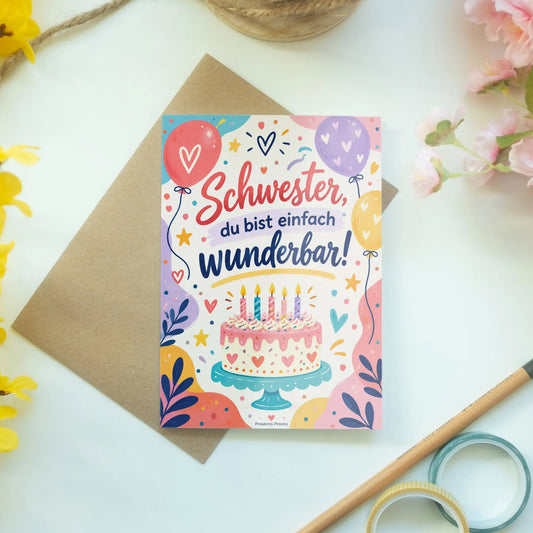 Herzliche Geburtstagskarte für die Schwester mit Luftballons|p:2013228|h:95f99b72c92e3fe53bba6eef1de3982d