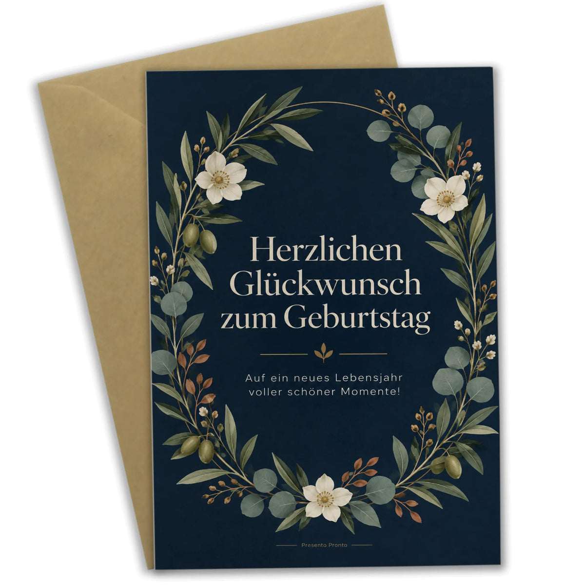 Elegante Geburtstagskarte für die Kollegin mit Blütenbogen|p:2013238|h:b63ad8f84e712ec6c086f94fc2bd7fd2