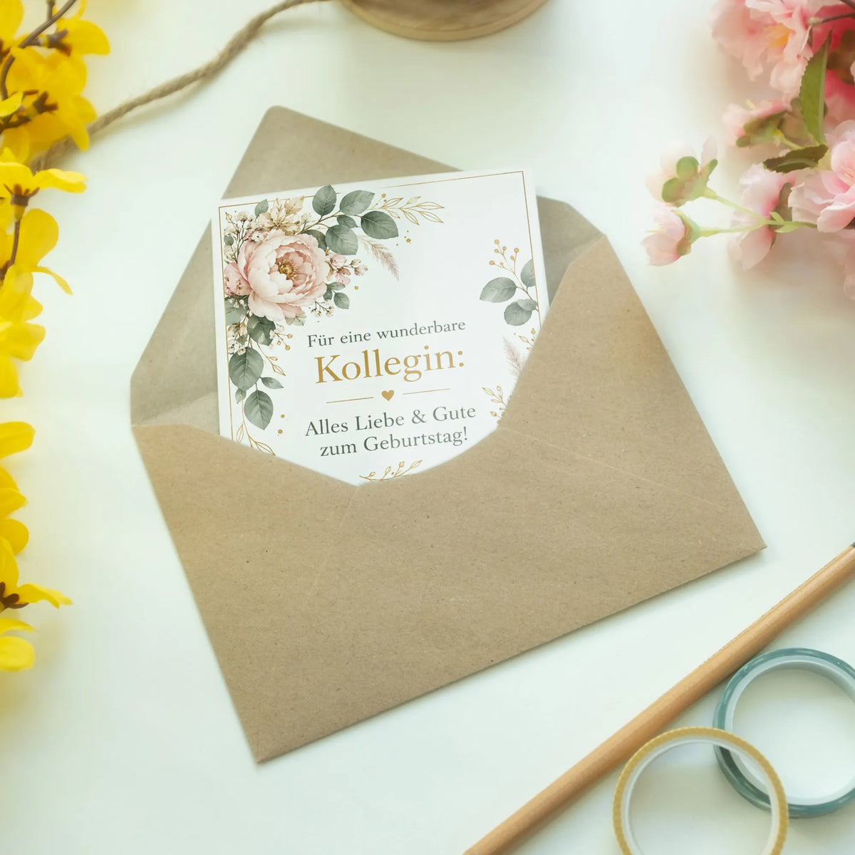 Elegante Geburtstagskarte für die Kollegin mit Eukalyptuszweigen|p:2013240|h:d7380b3f1c2dff3745e640eed27157f9