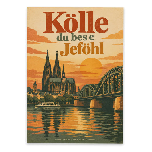 Herzliche Postkarte für Köln-Fans mit Kölner Dom|p:2013253|h:2459e7f514621903cdb011505d14eccd