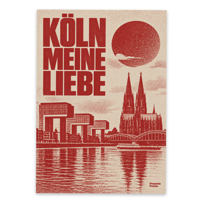 Liebevolle Postkarte für Köln-Fans mit Skyline und Dom|p:2013255|h:cb83c0c0a9e3c68966fe33458cc4e580