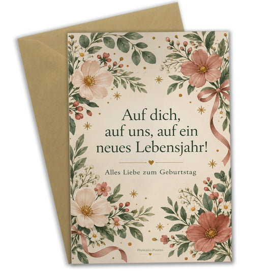 Herzliche Geburtstagskarte für den Freund mit Wildblumen|p:2013269|h:e092124085f1d55a66da8ab748c70c4e