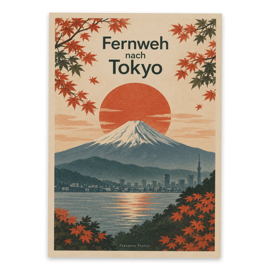 Stimmungsvolle Postkarte Japan für Reisende mit Mount Fuji|p:2013288|h:cad9bc6a0b1a3bddcc9ac7b7f6b4e9bf