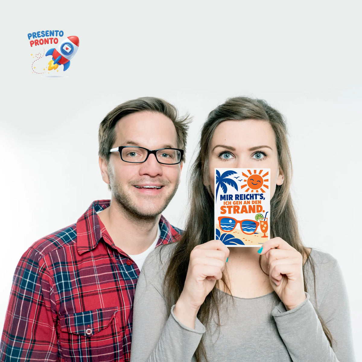 Lustige Postkarte für den Urlaub mit Sonnenbrille|p:2013310|h:604d22f9909cb6ef428bceff4b1beb6d