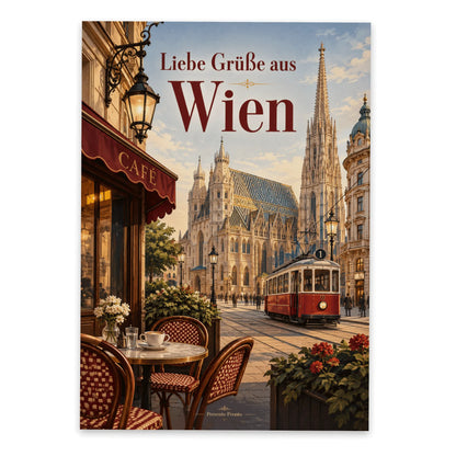 Elegante Urlaubspostkarte aus Wien mit Stephansdom|p:2013333|h:4d19efc0a4b9af330cf1df1aeba2eb26