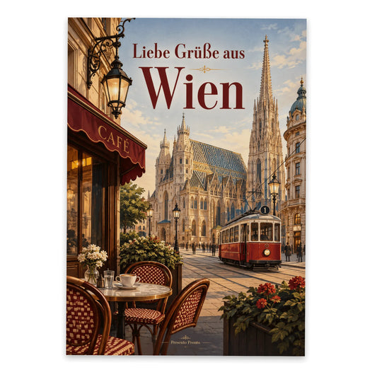 Elegante Urlaubspostkarte aus Wien mit Stephansdom|p:2013333|h:4d19efc0a4b9af330cf1df1aeba2eb26