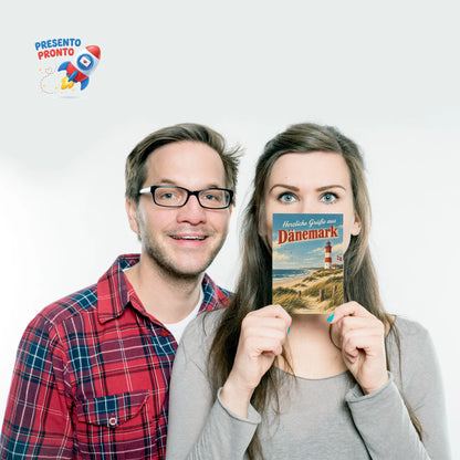 Herzliche Postkarte aus Dänemark mit Leuchtturm|p:2013353|h:c48aa95f37e688cc079042a505e367fc