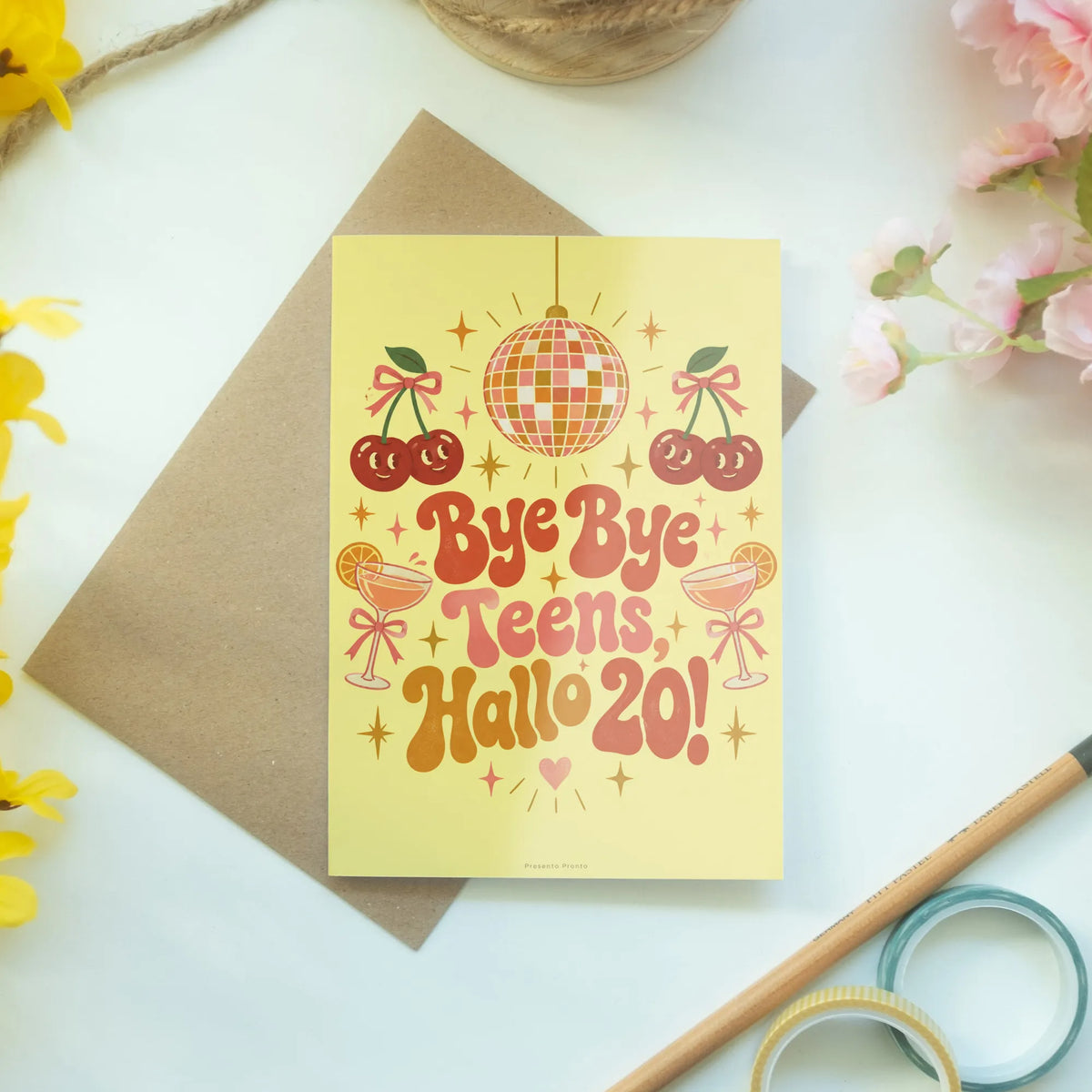 Lustige Geburtstagskarte zum 20. Geburtstag mit Disco-Kugel|p:2013359|h:d300f4b85e6a96ee23feb54508b0e9e7